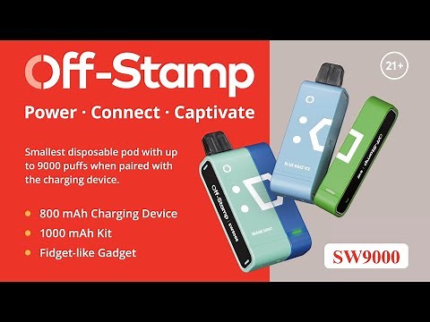 Disposable? Nah, RECHARGEABLE! Meet the Off-Stamp SW9000 Vape Revolution