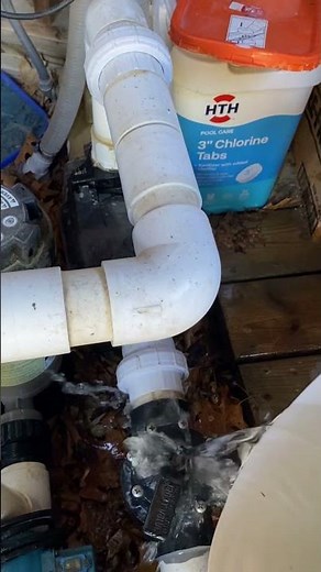 How to quickly diagnose a pool pump/filter air leak on the suction side