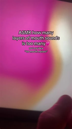 Exploring Mouth Sounds in ASMR: Layering Techniques