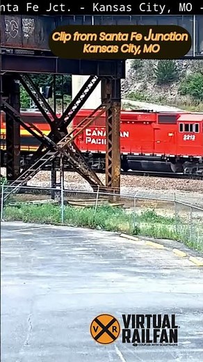 Clip from Santa Fe Junction, Kansas City, MO #shorts