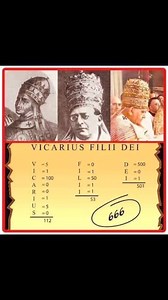 𝐕𝐈𝐂𝐀𝐑 𝐎𝐅 𝐂𝐇𝐑𝐈𝐒𝐓? The word "vicar" comes from the Latin word vicarius, which means "instead of." Which means instead of Christ. Calling the Pope the "Vicar of Christ" implies that he has the same power and authority that Christ had over the church. The Roman Catholic POPE has a title known as “VICARIUS FILII DEI”, a Latin phrase which means in English: VICAR OF THE SON OF GOD, “Vicar” means either a substitute or “in place of”. Jesus does indeed predict a “vicar” in the sense of a “r