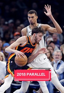 2018 Parallel #nbatiktok #wemby #shai #rivals #basketball | spurs vs okc