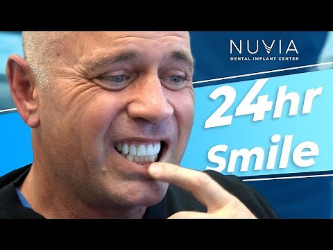 New Permanent Teeth in 24 Hours (Gary's Dental Implants)