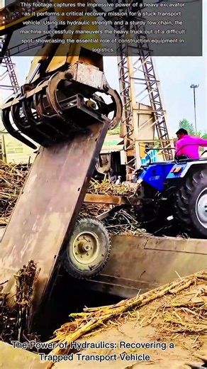 The Power of Hydraulics: Recovering a Trapped Transport Vehicle