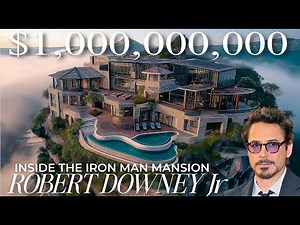 This Is Where IRON MAN Lives! Robert Downey Jr’s $1,000,000,000 Cliff Side Mansion