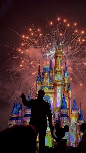 Disney Magic Kingdom Fireworks r pure magic! unforgettable experience #magickingdom #disneyfirework