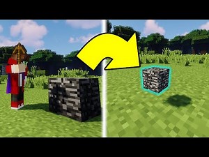 GETTING BEDROCK ITEM IN VANILLA SURVIVAL MINECRAFT