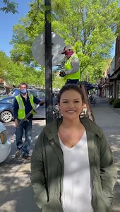 Our beautiful, hand painted rose signs are being installed today throughout Downtown Thomasville! Make plans to join us for Thomasville’s Rose Show & Festival April 22-24! | Downtown Thomasville, Georgia