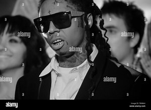 Rap Superstar Lil Wayne on the set of his music video "Prom Queen" at Birmingham High School‎ in Van Nuys, CA on February 13th, 2009 Stock Photo - Alamy