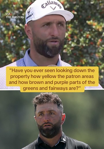 Jon Rahm on Augusta Greens Conditions