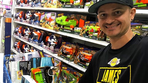 Back to school Nerf blaster shopping spree!