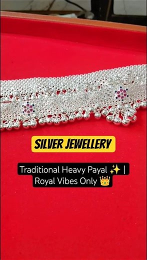 Traditional Heavy Payal ✨ | Royal Vibes Only 👑 #shorts #payal #ytshorts #youtubeshorts #shortsfeed