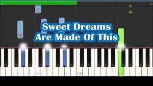 1K views · 26 reactions | I upload Synthesia piano tutorials and covers to my Piano Keyboard Guide YouTube channel daily. Like this one. Eurythmics - Sweet Dreams. More on the channel. Learn how to play this song on piano and keyboard. There are slow, easy versions for beginners as well. Search for Piano Keyboard Guide on YouTube. Created by @mantiuscazaubon | Piano-Keyboard-Guide.com | Facebook