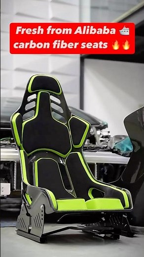 Carbon fiber, racing seats