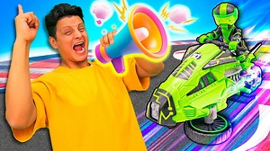 56K views · 557 reactions | Nuevo video de juegos para niños en ¡Caja Mágica! Carrera de coches entre Ben 10 y Kevin. Algo va mal con el coche de Kevin... Gregorio lo revisará y reparará para que la carrera continúe. | Dibujos animados y Vídeos para niños | Facebook