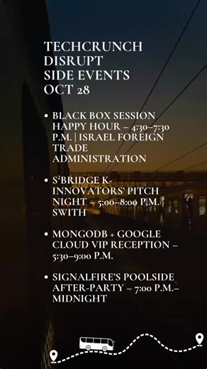 11 reactions · 4 comments | Today’s TechCrunch Disrupt Networking Event Schedule #techcrunch #techevents #techcrunchdisrupt | WeAre Black, Latino, API & Indigenous Professionals Tech & Sustainability | Facebook