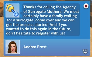 Artificial inseminations & Surrogacy – a Sims 4 Mod