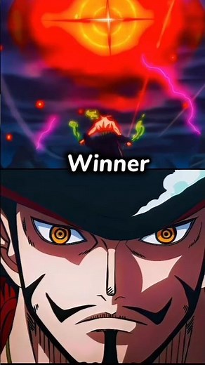 Zoro vs Mihawk