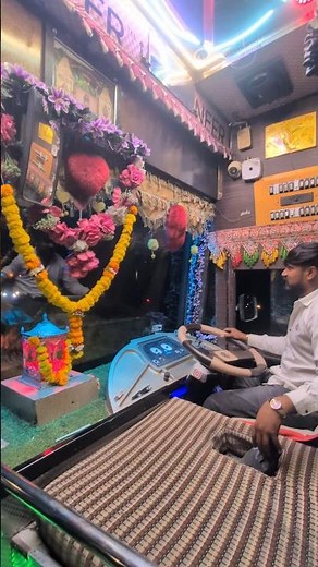 Full Moj Night Bus Driving 😎🚌🔥| Night Drive Mode ON 🌙💨 | Bus Pilot Life #nightdriving #drivinglover