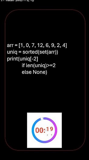 Python Coding Challenge #23 — Easy String Problem Explained in 20 Seconds! #codechallenge #python