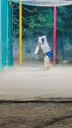 C.P Cricket Academy | Pure timing. Pure class. Lovepreet Singh in the nets. | Instagram
