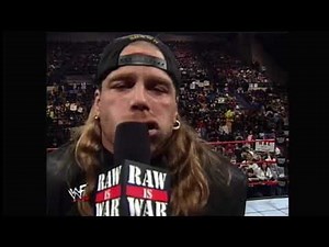 WWF Raw 1/05/1998 - Shawn Michaels Calls Out The Undertaker