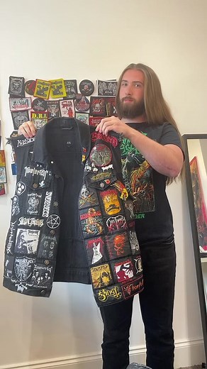Which ones your pick🧐🤘🏼 #metal #battlejacket #battlevest #kutte #fyp #metallica #rock #custom #venom