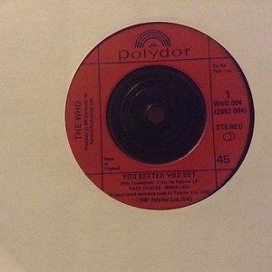The Who - You Better You Bet