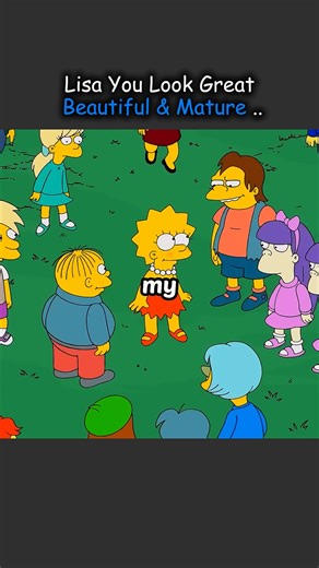 STATE OF THE SIMPSONS 👻 on Instagram: "Lisa You Look Great Beautiful & Mature 😘 🌟 Lisa, You Look Great! 🌟 In this captivating video, we celebrate Lisa Simpson's stunning transformation that's taking the internet by storm! 💖 From her iconic childhood moments to becoming a beautiful and mature character, Lisa proves that growth is out of this world! Check out amazing **Instagram Reels for Simpsons** that highlight her style and grace, showcasing just how timeless her character truly is. Wheth