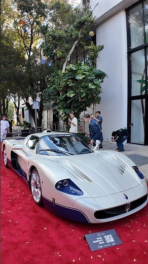 The Maserati MC12 makes a rare appearance at the Miami Concours