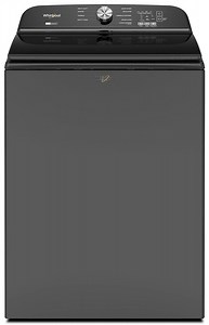 Whirlpool 5.2-5.3 Cu. Ft. Top Load Washer with Removable Agitator in Volcano Black - WTW6157PB