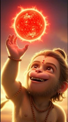 हनुमान जन्म कथा 🔥 Hanuman Janma Katha ⚡ | त्रेतायुग में अधर्म का अंत कैसे हुआ? #shorts #hanumanji