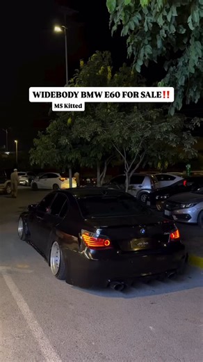 CARSNATION | Wide Body Bmw 525i E60 • Sunroof •Air Suspension installed • M5 kitted (Wide Body) • Wrapped in a multitone ppf. • Back lights lava. •Deep... | Instagram