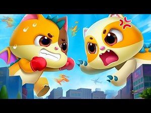 A Grumpy Dinosaur | Emotions Song | Nursery Rhymes & Kids Song | Mimi and Daddy - Videos For Kids