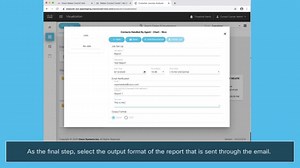 Webex Contact Center How To Schedule a Report in Visualization-Analyzer - Cisco Video Portal