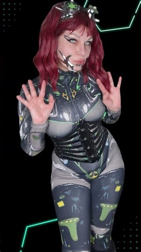 Dark Cybergoth Aesthetic | Industrial dance Energy ⚙️🖤