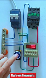 218K views · 1.8K reactions | Motor control wiring with Timers #electrician #electronics #electrical #electrical #electricianlife #electronicmusic #electricalengineering #reelsfbシ #reelsvideoシ #reelsviralシ #reelsfb #reelsvideo #reelsviral #reelstrending | 퐄퐥퐞퐜퐭퐫퐨퐧퐢퐜 퐂퐨퐦퐩퐨퐧퐞퐧퐭퐬 | Facebook