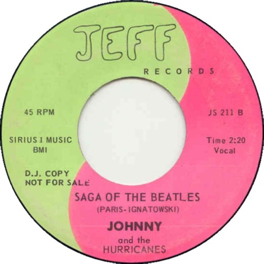 Johnny And The Hurricanes - Rene' / Saga Of The Beatles
