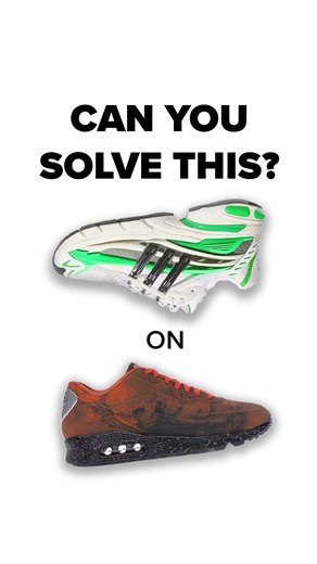 Can you solve this? ... Only real sneakerheads get this! 🤓