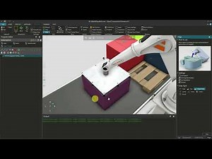 Robot Programming - Palletizing and Depalletizing Process with Visual Components (Bahasa Malaysia)