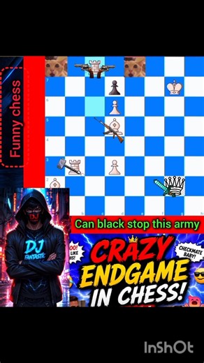 crazy endgame in chess part 6🔥♟️ funny chess😂