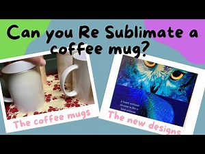 HOW TO Re Sublimate on Coffee Mugs in a Convention Oven