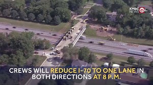 There will be a COMPLETE CLOSURE of I-70 in both directions between I-435 and I-470/Route 291 beginning at 10 p.m. Friday until 5 a.m. Monday. This closure is for the demolition of the Pittman Road, Crysler Avenue, and Phelps Road bridges over I-70. SHARE THIS TO LET OTHER MISSOURI DRIVERS KNOW. MORE >> http://www.kmbc.com/article/modot-stretch-of-i-70-to-close-this-weekend-to-demolish-bridges/21201789 | KMBC 9