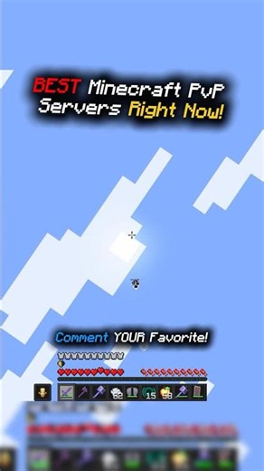 BEST Minecraft PvP Servers RIght Now! #minecraft #servers #mcpvp