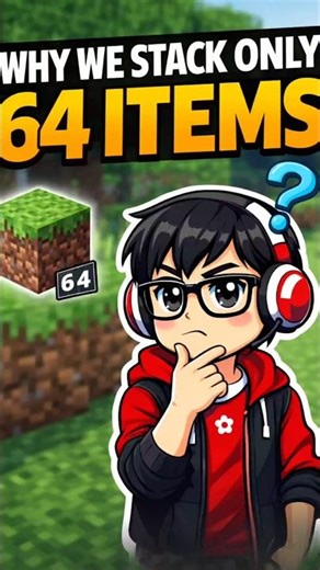 Why Do Minecraft Items Stack Only to 64? 🤔