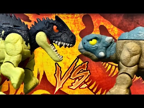 AVENTURA JURÁSICA!! DINOSAURIOS QUE SE TRANSFORMAN!! BATALLA DE DINOSAURIOS ALLOSAURIO! BUMPY! Y MÁS