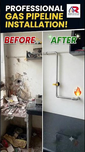 Upgrading Home Safety: Professional Gas Pipe Fitting 🏠💨