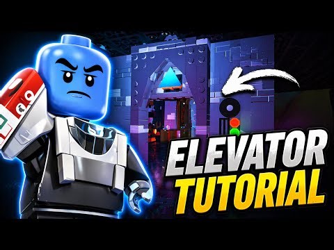 I Built a WORKING Elevator in LEGO Fortnite (Step-by-Step Tutorial)
