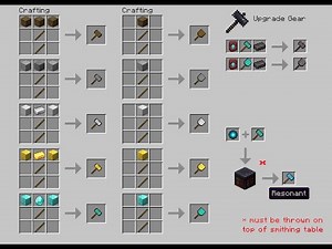 Minecraft Hammers and Excavators Datapack for 1.20.6 (Crafting Guide)