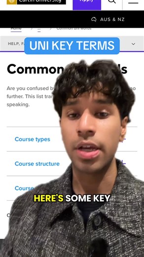 Everest Tutoring on Instagram: "Learn these key terms so you aren’t confused in University! #university #uni #tisc #scsa #atar"